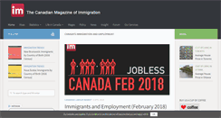 Desktop Screenshot of canadaimmigrants.com